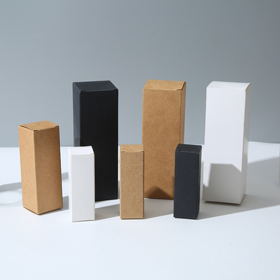 Cosmetic Skin Care Product Packaging Box Rectangular Kraft Paper Packaging Box Thickened Folding Paper Box