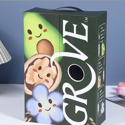 Dobra cena. Zestaw upominkowy Premium Floral w pastelowych kolorach Różowa, Niebieska, Żółta wstążka 3D Kwiatowy wystrój Luksusowe puste opakowanie na perfumy, biżuterię, upominki ślubne w Internecie