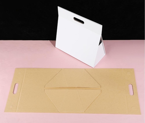 Portable One Piece Magnetic Gift Box Foldable Design with Custom Logo for Boutique Packaging