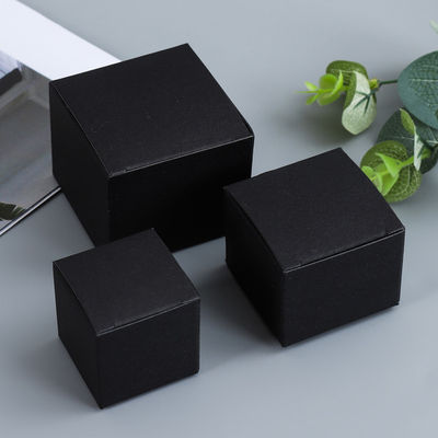Harga yang bagus Minimalist Square Gift Box Set Multi Size Kraft  White Packaging for Jewelry Cosmetics Luxury Branding on line