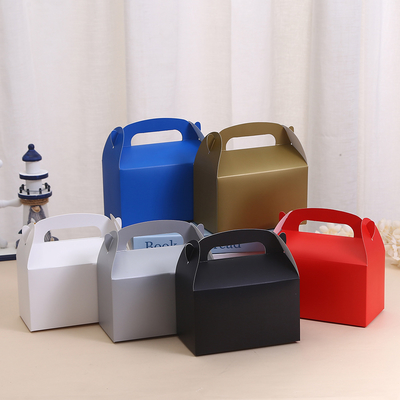 Dobra cena. Multicolor Ox Horn Candy Box Holiday Party Candy Packaging Paper Box Plain Color Portable Packaging Box w Internecie