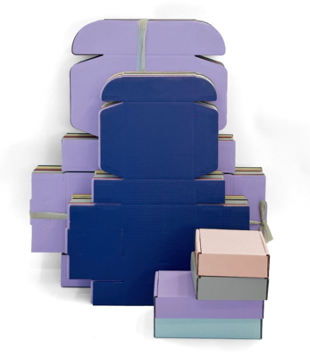 Good price Custom Rigid Colorful Corrugated Mailer Boxes Luxury Packaging For Jewelry Lingerie Fashion E Commerce online