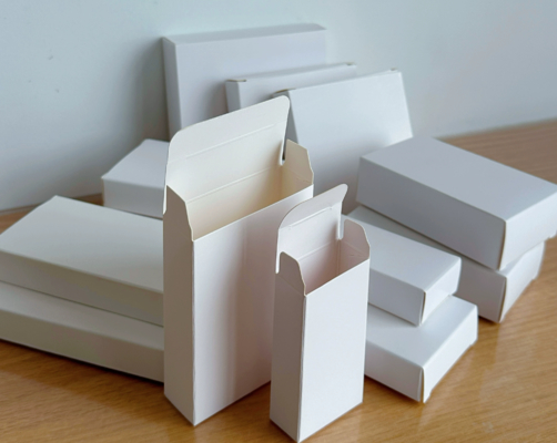 Buen precio White Double Tuck End Folding Paper Boxes for Cosmetic Packaging en línea